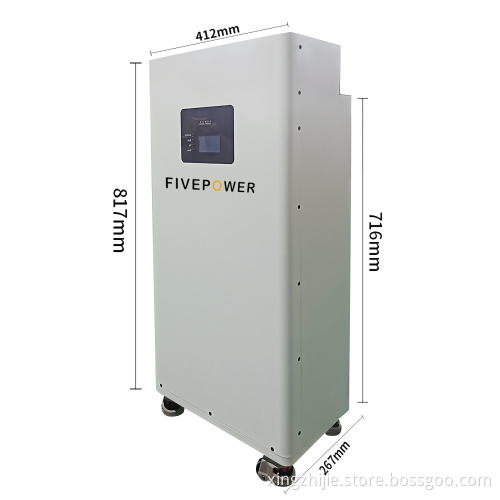 15kWh Lithium 51.2V 280AH/304AH LiFePO4 Battery Pack with BMS and 2A Active Balancer